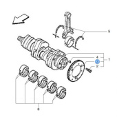 Vetus VFP01062 - Pulley Crankshaft