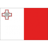 Malta Marine Flag 20X30 cm