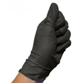 Colad Black Nitrile Gloves Size M