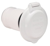 Marinco 50A 125/250V Inlet Centered With Rear Enclosure