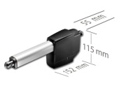 Linak Actuator LA25-1,5kN-250mm-12VDC-IC Advanced