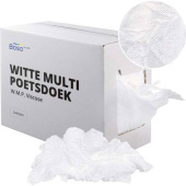 Viscose Multi Wiping Cloths Eco, Pure White 4kg Box (52 pcs)