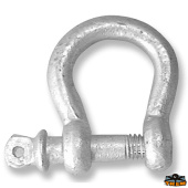 Trem M1312023 - Galvanized Steel D Bow Shackle