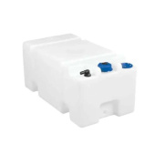 Nuova Rade 44798 - Ercole Fresh Water Tanks 45lt w/Filler Cap Thread, L.500mm