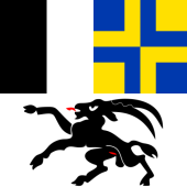 Allpa Graubünden Flag 20x30cm