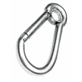 Plastimo 29741 - Carabiner St/steel 8mm With Captive Eye