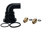Nuova Rade 44090 - Ercole & Sogliola Set Connectors, W/ø50mm 90° Elbow