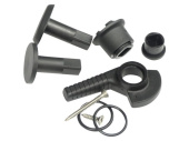 Lewmar 360256992 - Handle Kit Black Right Small For Flush Hatches