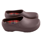 Gardy Jolly Fashion Clogs With Closed Back, Brown, Size 46