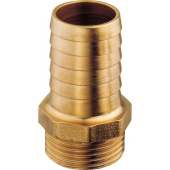 Plastimo 404633 - Connector Brass Male 3/8'' For Hose 15mm