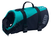 Besto 20429125 - Dog Buoyancy Aid Deluxe Lime/Black 40+kg