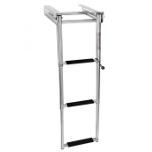 Stainless Steel Telescopic Ladder 3 Steps 