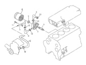 Nanni Diesel 970310818 - PIPE, OIL COOLER for 4.330TDI