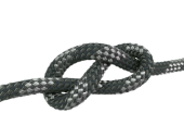 Allpa Allcord-20, Double Braided Sheet Line Mixed Colors, Ø6mm, Grey/Black, 200m