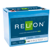 RELiON Lithium Batteries RB-75 / 12V-75AH