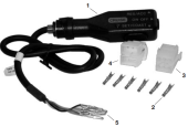 VDO X39-737-300-004 - LED Operating Lever, Right – 12 V Applications Only (Accessory)