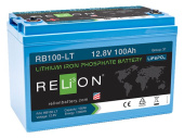 RELiON RB100-LT - Battery Lithium LiFePO4 12.8V 100Ah Low Temperature