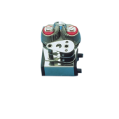 Allpa Stainless Steel End Stop With Double Guide Roller & Clamp For Traveller