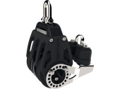 Lewmar 29901668BK - Control Block Triple Ratchet, Cleat and Eye 60 mm