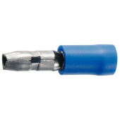 Euromarine Pin Terminal 4mm Male Blue - Set Of 10