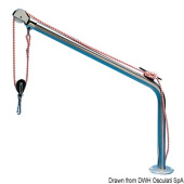 Osculati 42.353.11 - S.S davit 60mm 175kg fixed