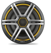 Fusion Apollo 10" Marine Subwoofer with Sports Grey Grille CRGBW LED