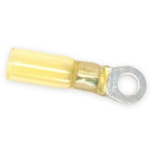  Heat-Shrinkable Watertight Crimp Terminal Ring Yellow Ø5 mm For 4-6 mm²