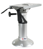 Allpa Aluminum Mainstay 'Heavy Duty ' Chair Leg (360° Swivel + Lock) H=381-508mm, Foot Ø229mm