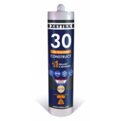 Zettex MS 30 Construct Adhesive And Sealant - White, 290 ml