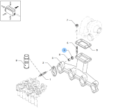 Vetus DZ41005 - Hexagon Nut for Exhaust Manifold