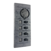 Plastimo 66992 - Waterproof 4-way Switch Panel + 12 V