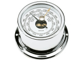 Autonautic B72C - Chromed Brass Barometer 72mm