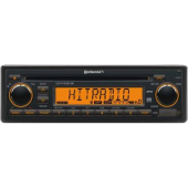 VDO 2910000080600 - Continental 12V Radio-CD RDS USB MP3 WMA Bluetooth Orange Backlight