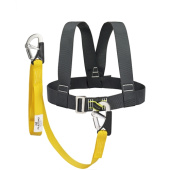 Plastimo 67038 - Safety harness simple adjustment with 2 hooks tether