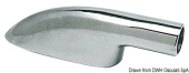 Osculati 41.711.22 Mirror-Polished Stainless Steel Handrail Terminal for Ø22 mm Tube