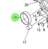 Nanni Diesel 970302709 - Governor Gear Bushing for Engine Block