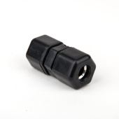 Sea Recovery 0204211869 3/8" Tube x 3/8" Tube Plastic Union Connector