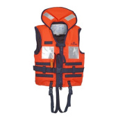 Plastimo 65219 - Typhoon Navy 150N lifejacket, + 90kg, with light. Size XL