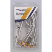 Euromarine Bungee Cord Multi Strand Sail Furler With Boxwood Toggles - 6 Branches - 2m