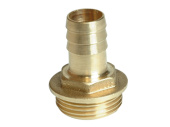 Hose Tail Male 1/4x16 Brass