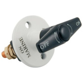 Single-pole Battery Switch With Handle 300a Black