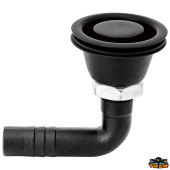 Trem N2816792 - Black PVD Stainless Steel Flush Fuel Vent 16 mm