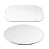 Nuova Rade 197292 - Table Top Oval w/2 Glassholders, 450x760mm, ASA White