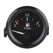 CM Fuel Gauge 12/24V Black