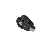 Barton N03111 - Single Fixed Eye Block with Becket Size 3 45mm – Plain Bearing, Ø45mm Sheave, Max Rope 10mm