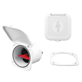 Nuova Rade 196385 - Case W/Batt. Switch 250A, W/Watertight Lid, White IP65