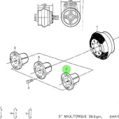 Nanni Diesel 970301108 - Clamping Cone for Coupling Assemblies