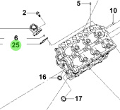 Bukh 22212-3A000 - Exhaust Valve for S270J Engines