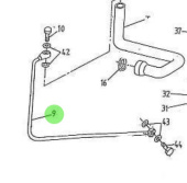 Nanni Diesel 51306099 - Turbo and Exhaust Mixer Pipe for 5.250TDI Engines