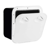 Nuova Rade 196333 - Top Line Storage Hatch, White, 370x375mm